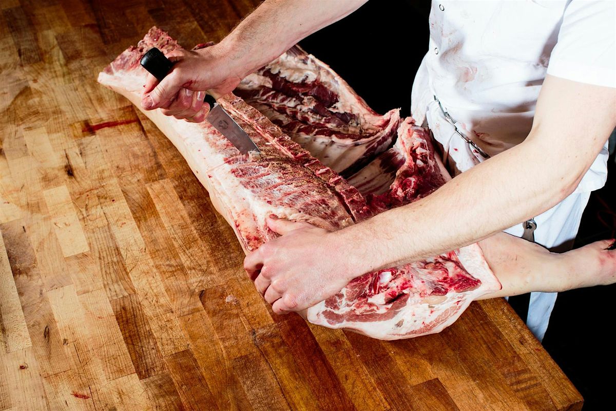 Whole Pig Butchery in Williamsburg