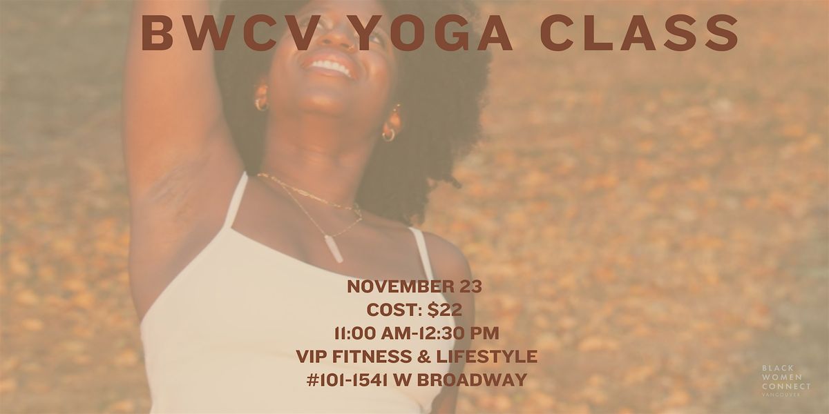 BWCV Yoga Class