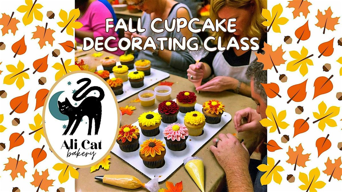 Fall Cupcake Decorating Class 2