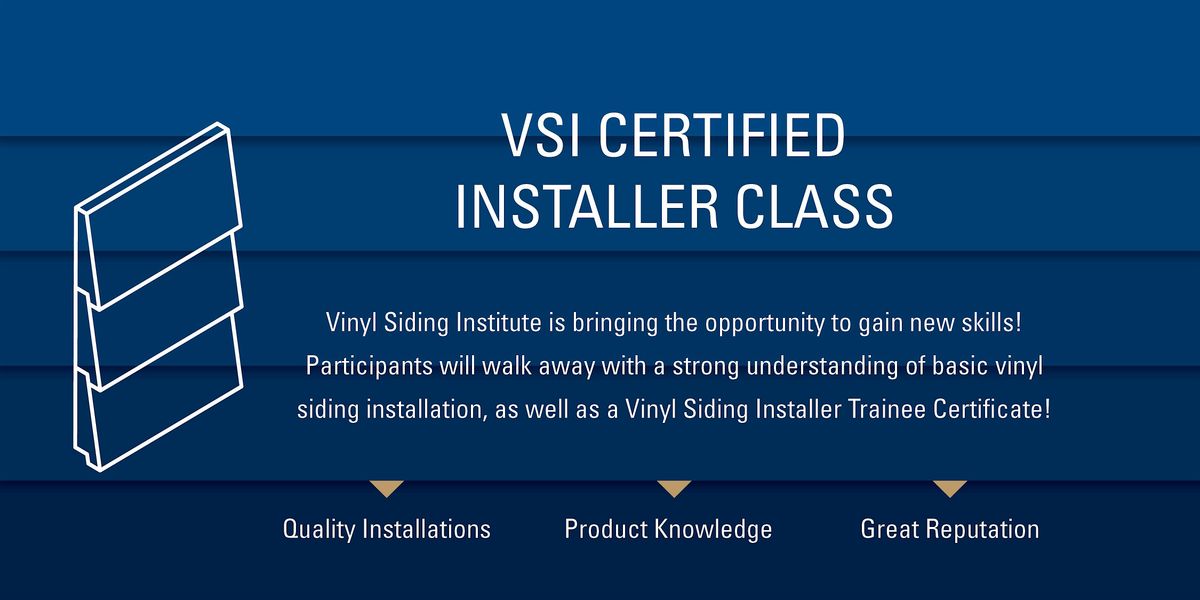 VSI Certified Installer Class Hosted by Norandex and ABC Supply