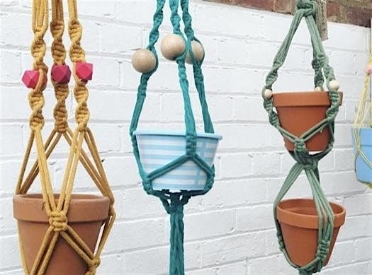 Macrame Plant Hangers with Kim Searle