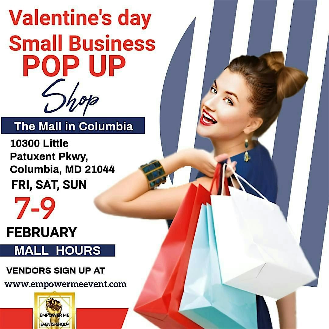 Valentine's Day  Small Business Pop Up Shop