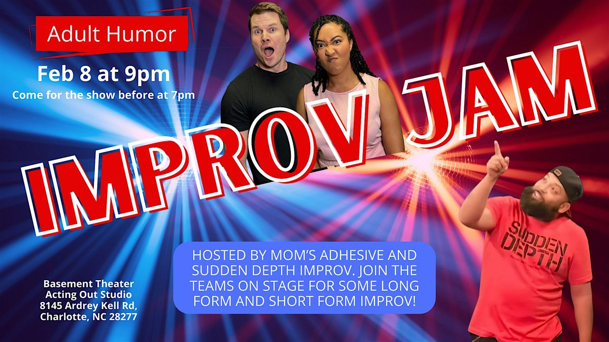 Half & Half Improv Jam Hosted by AOS Improv - Ages 18+