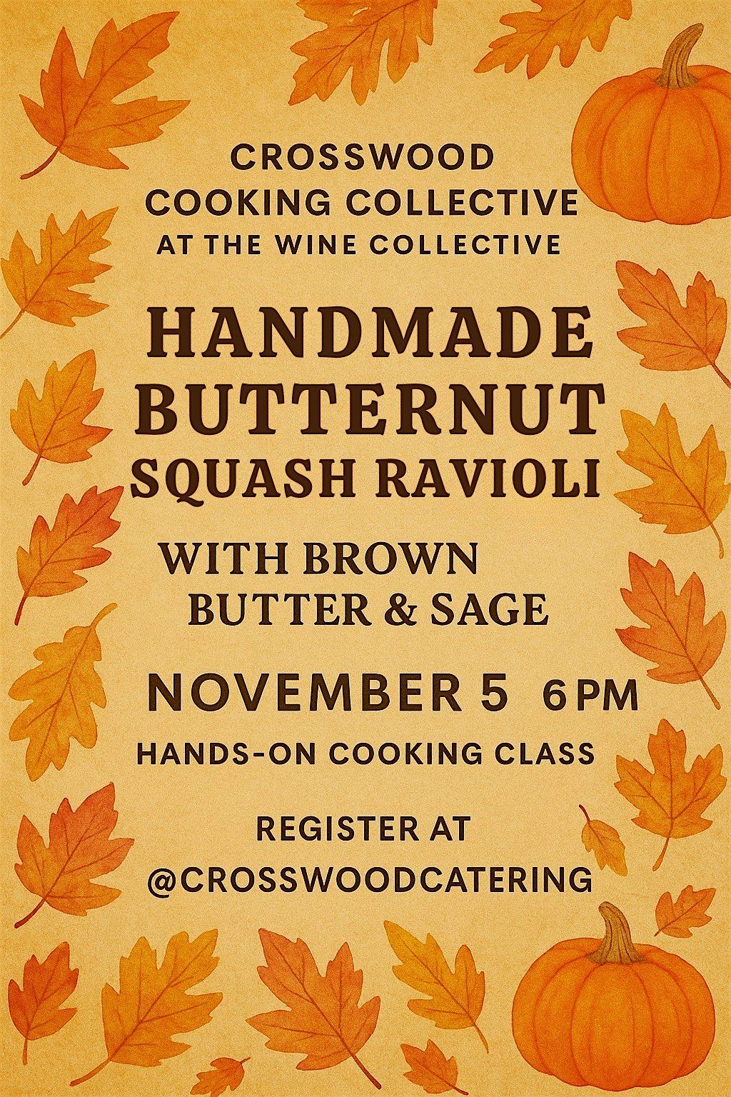 The Cooking Collective: Butternut Squash Ravioli