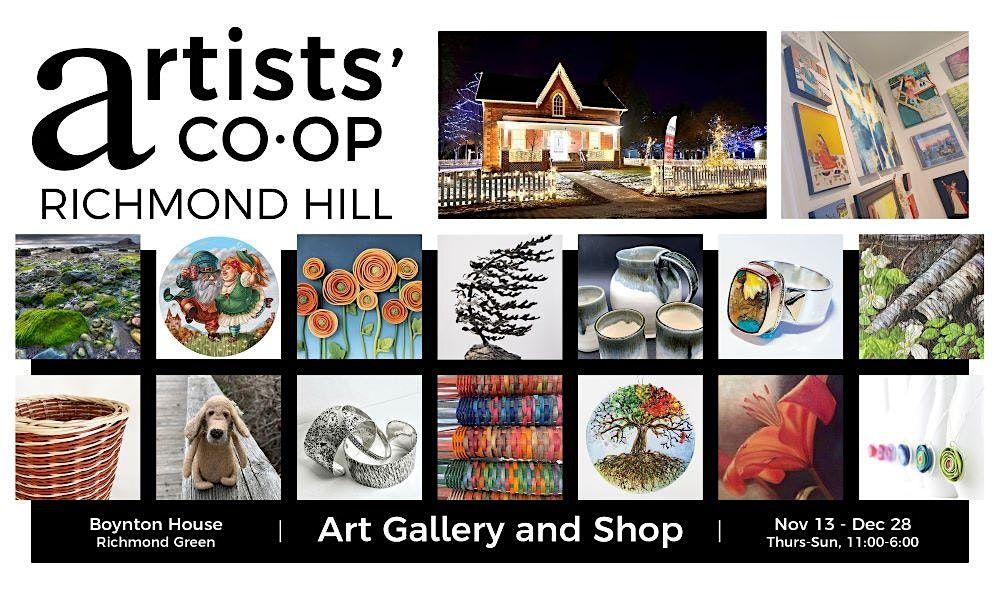 Artists Coop Richmond Hill at The Boynton House Art Gallery