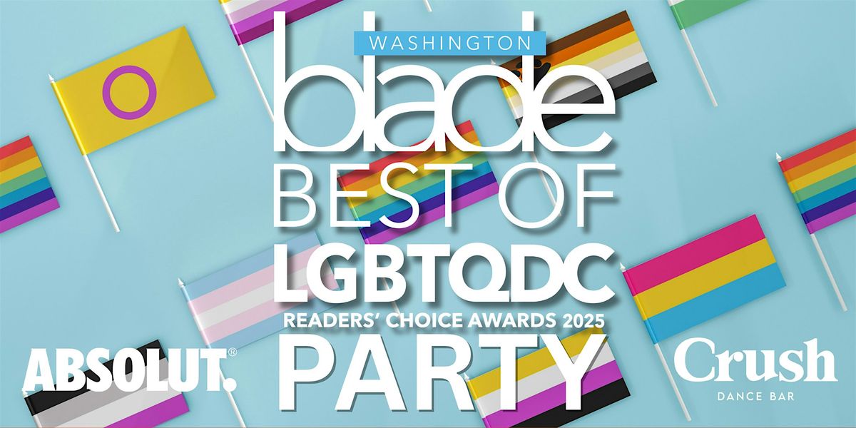 2025 Best of LGBTQ DC Awards Party