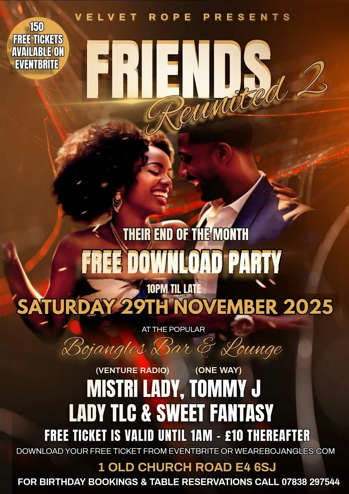 Bojangles Download Party