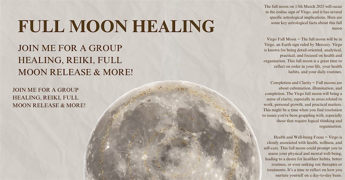 Full Moon Healing