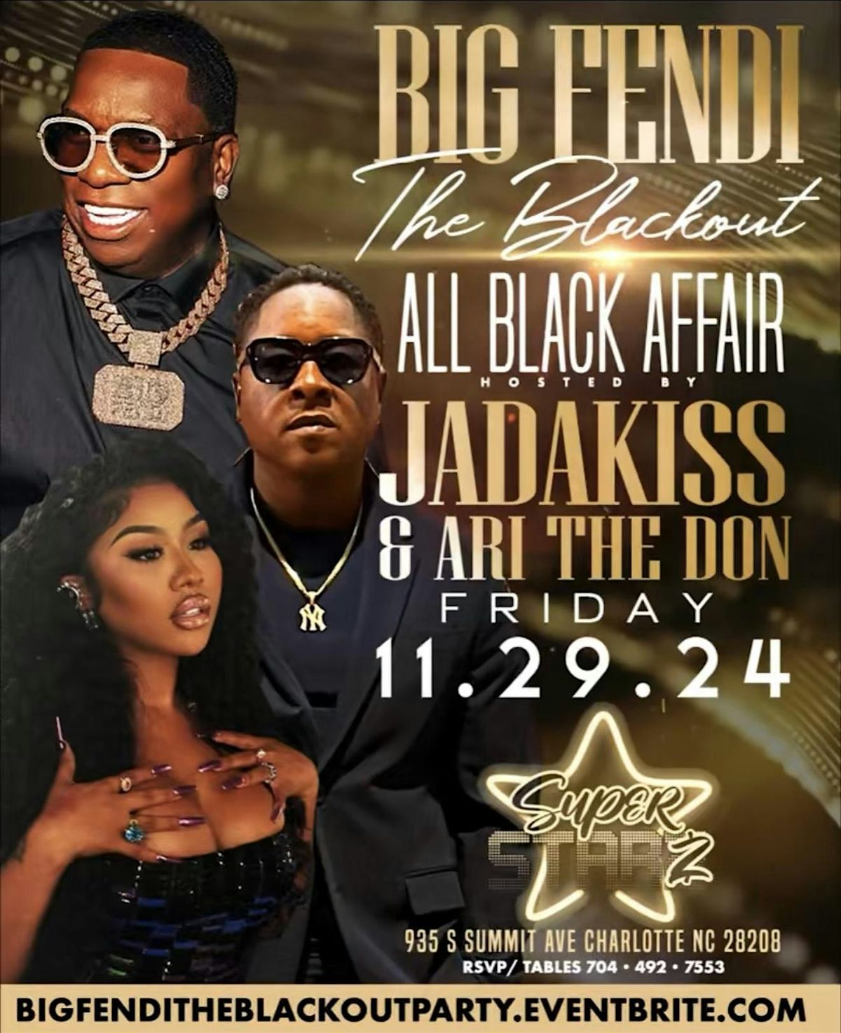 Big Fendi's Blackout Annual All Black Affair