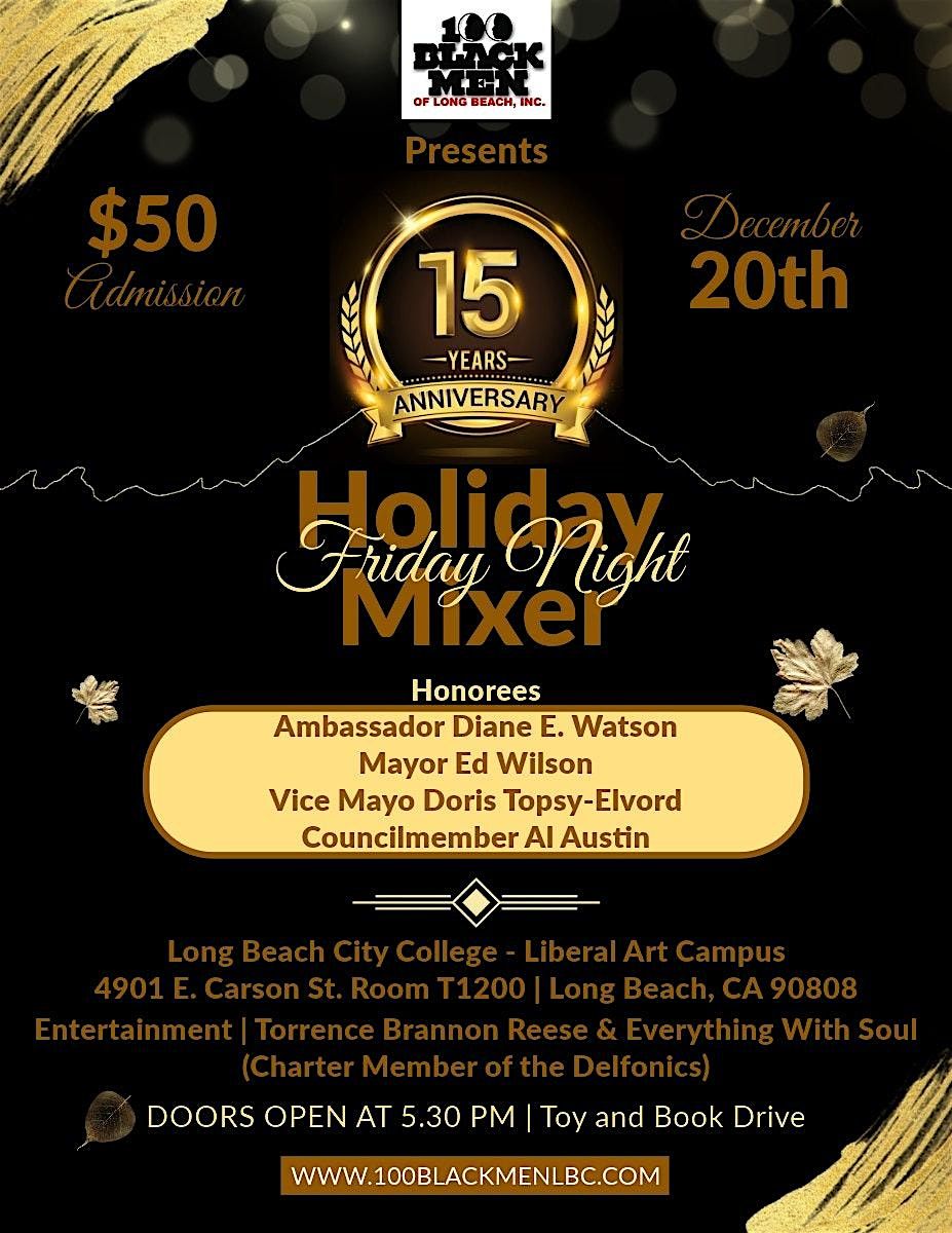 100 Black Men of Long Beach, Inc. - 15th Anniversary Holiday Mixer