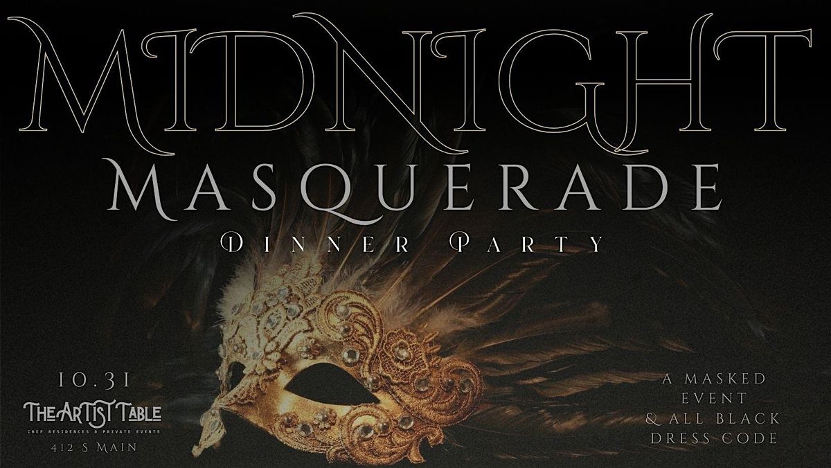 Halloween Midnight Masquerade Dinner