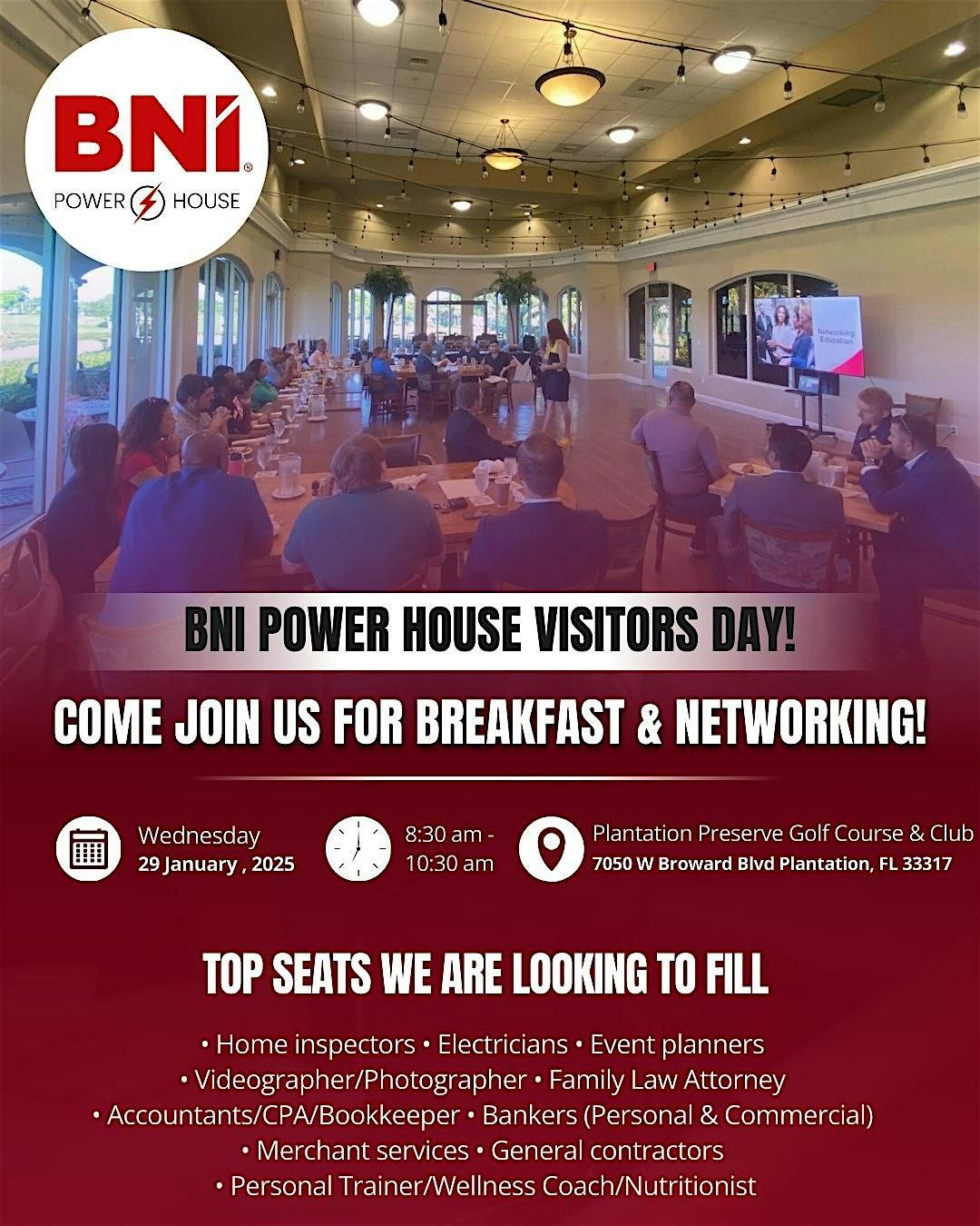 BNI Power House Visitors Day