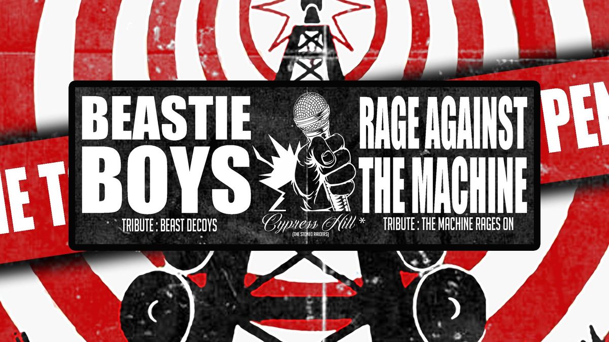 RYHME & REASON TOUR - RAGE AGAINST THE MACHINE \/ BEASTIE BOYS & CYPRESS HILL tributes 