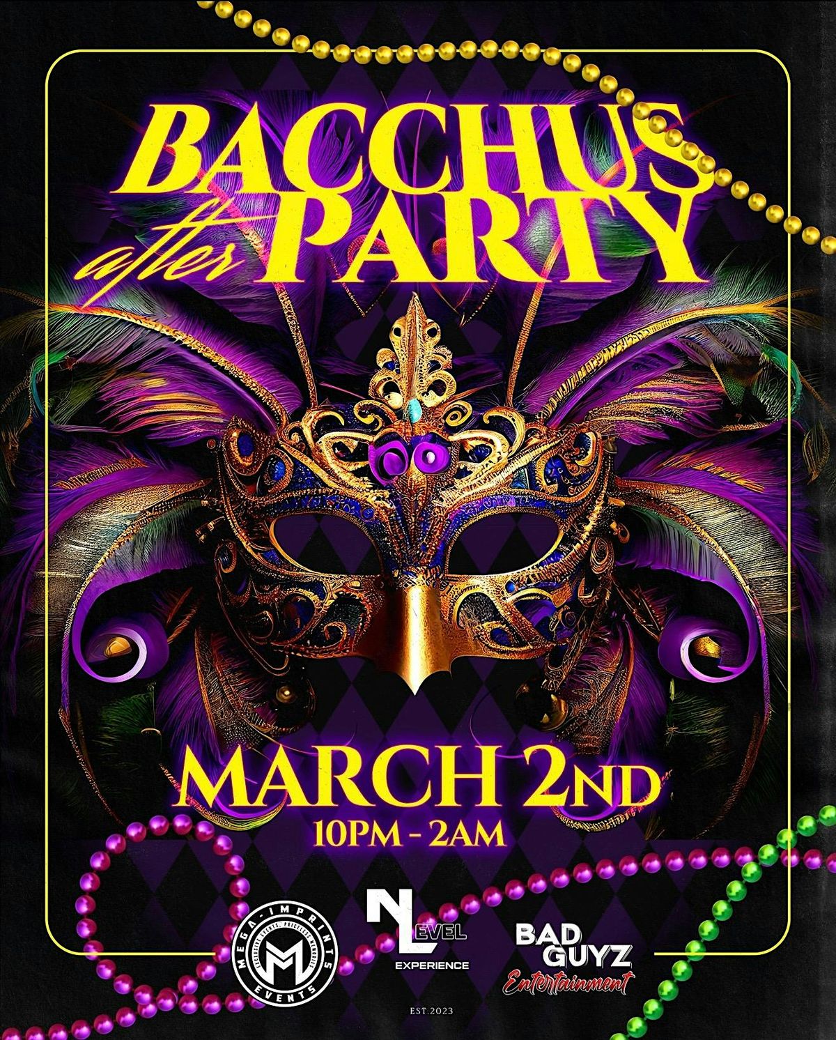 No Rookies Bacchus After Party