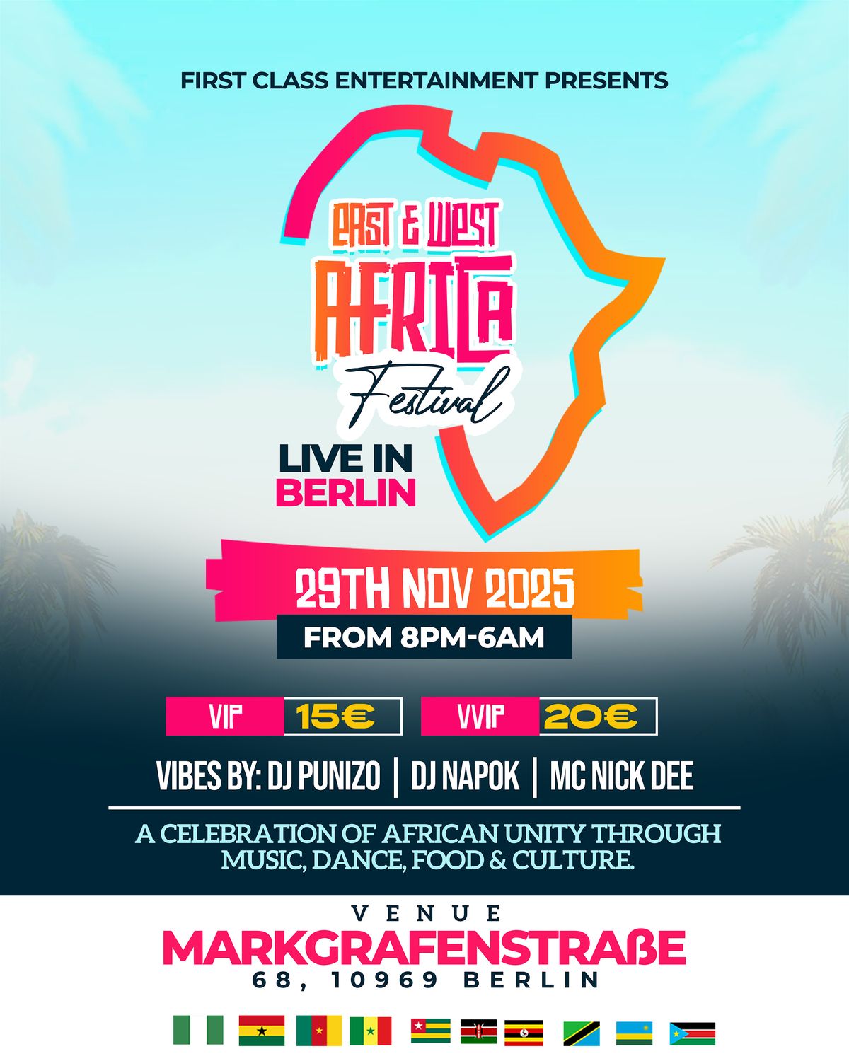 EAST AND WEST AFRICA FESTIVAL