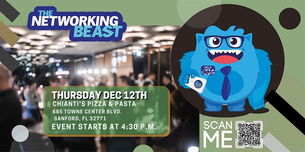 Networking Event & Business Card Exchange by The Networking Beast(SANFORD)