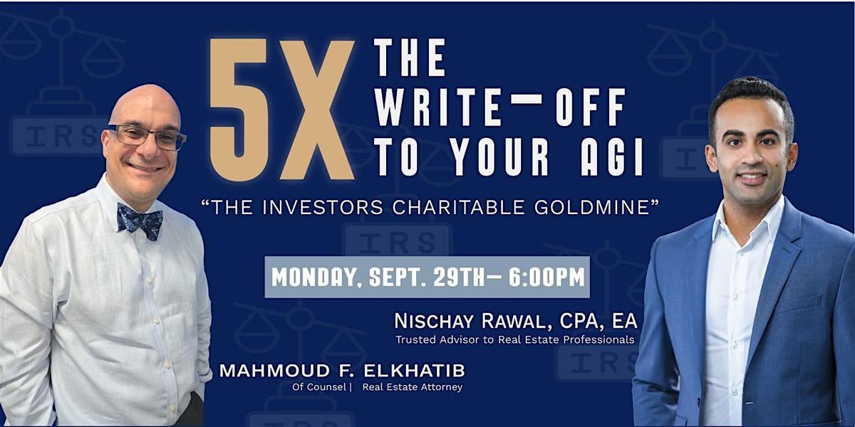 5X the Write-Off: The Investor\u2019s Charitable Goldmine