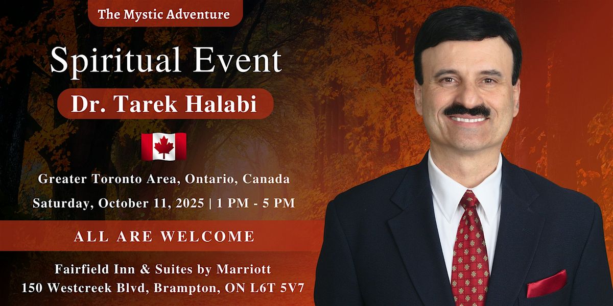 Spiritual Event by Dr. Tarek Halabi