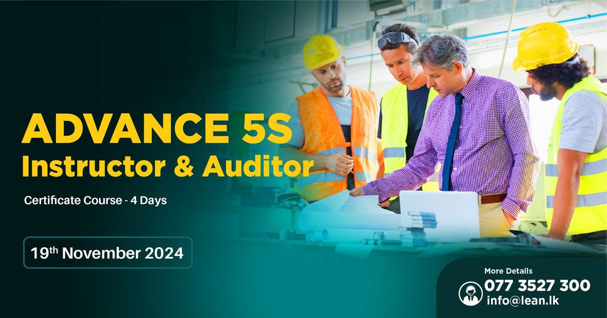 Advance 5S Instructor & Auditor