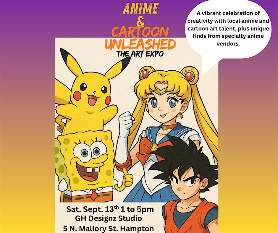 Anime & carton unleashed the Art Expo