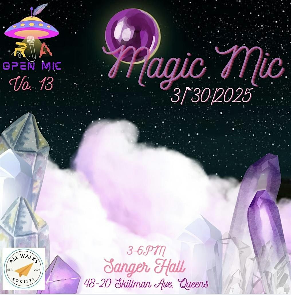 RA Open Mic Vo.13 \u201cMagic Mic\u201d