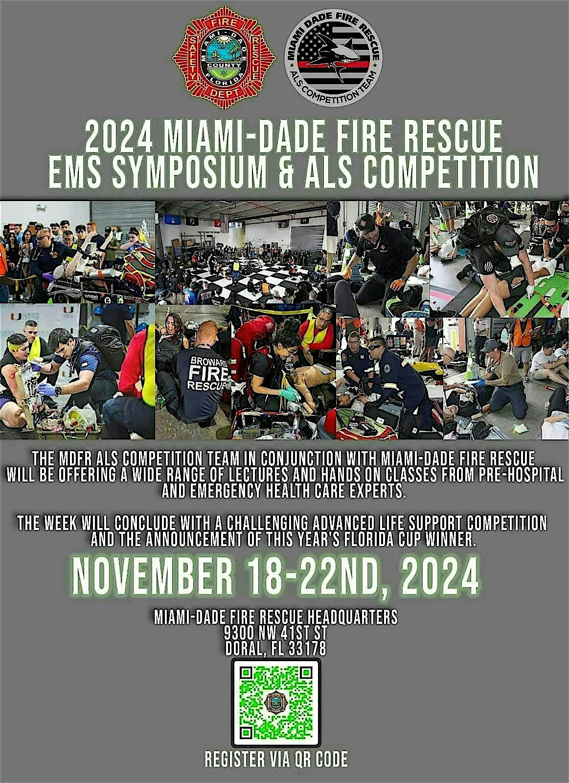 MDFR ALS Competition November 21-22, 2024