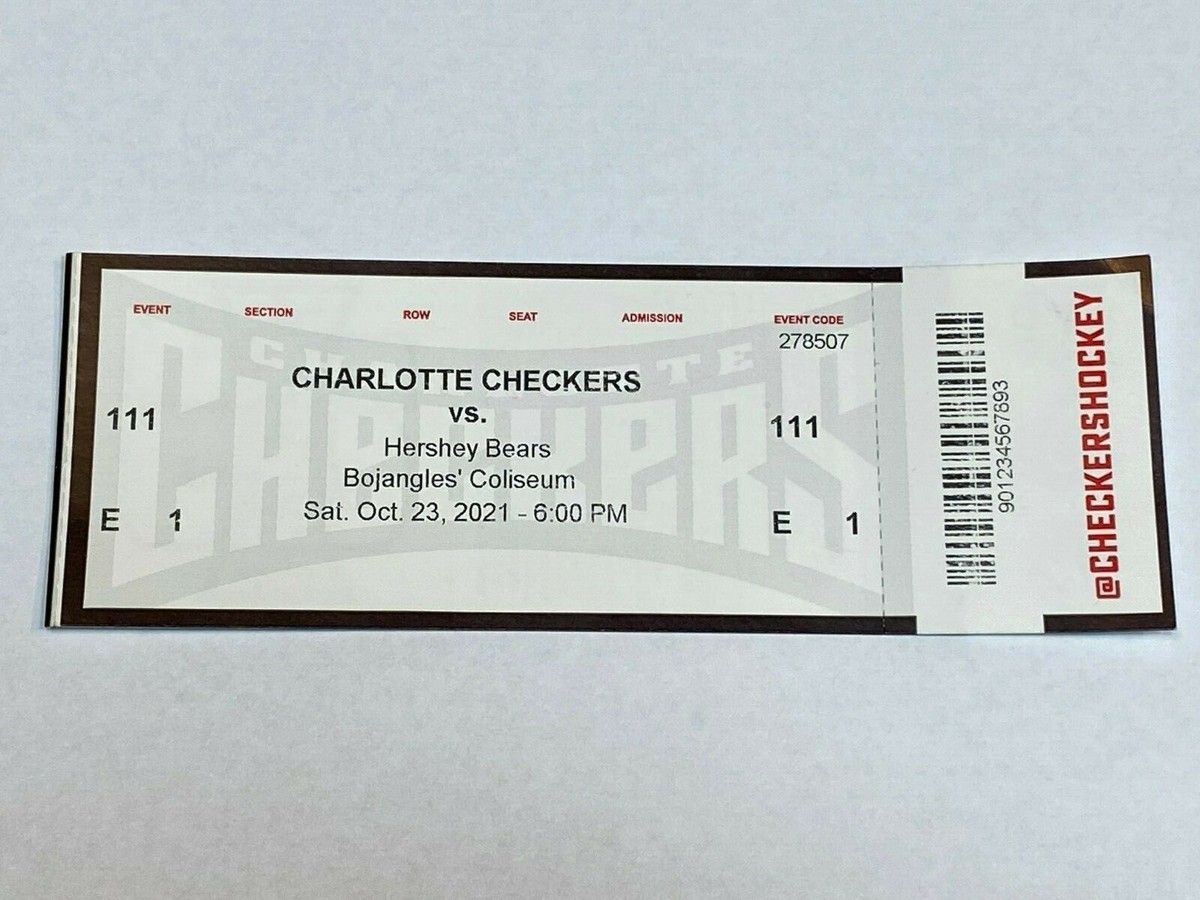 Charlotte Checkers at Hershey Bears at Giant Center