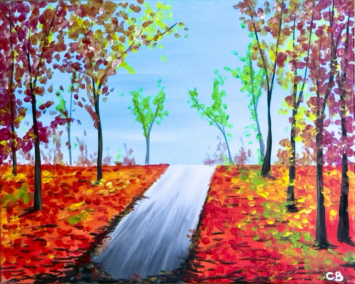 Toledo Paint & Sip Party \u2013 Autumn Silence