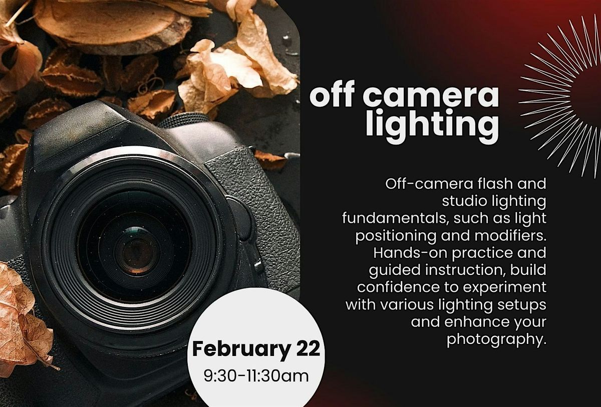 Off Camera Lighting Seminar