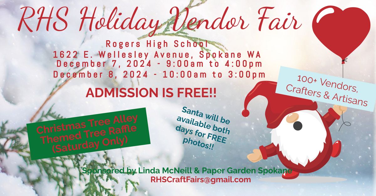 RHS 2024 HOLIDAY VENDOR FAIR