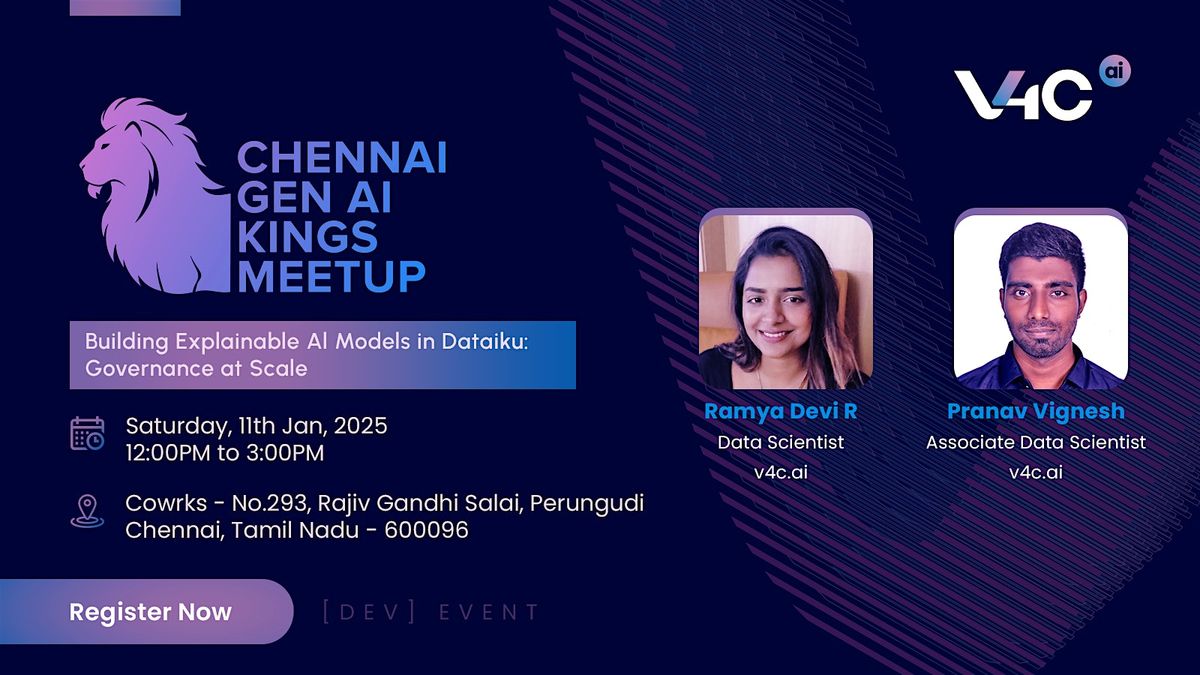 ChennAI GenAI Kings Meetup by v4c