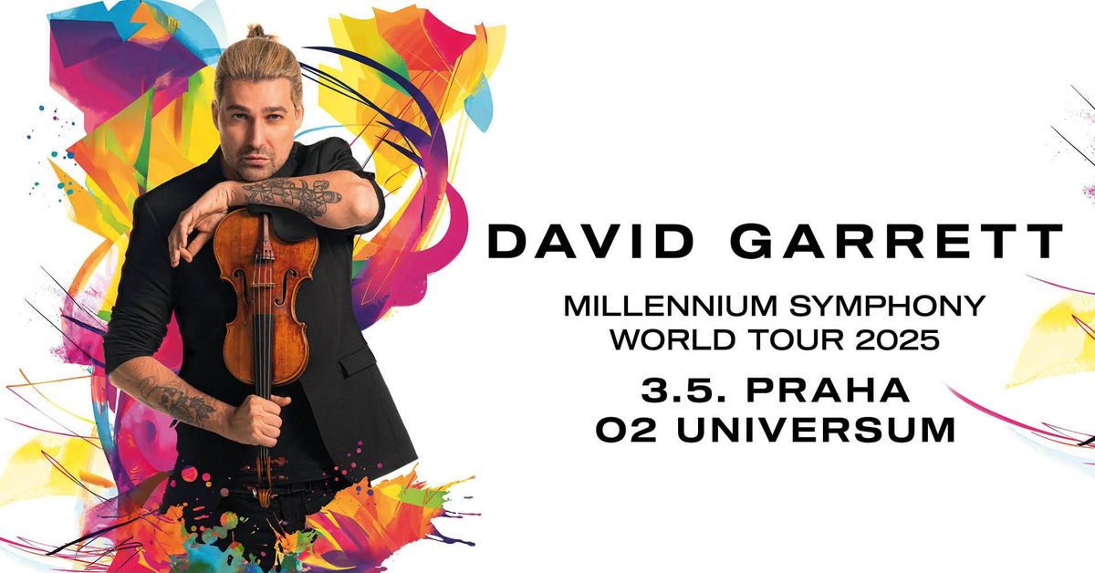 David Garrett: Millennium Symphony World Tour 2025 | Praha