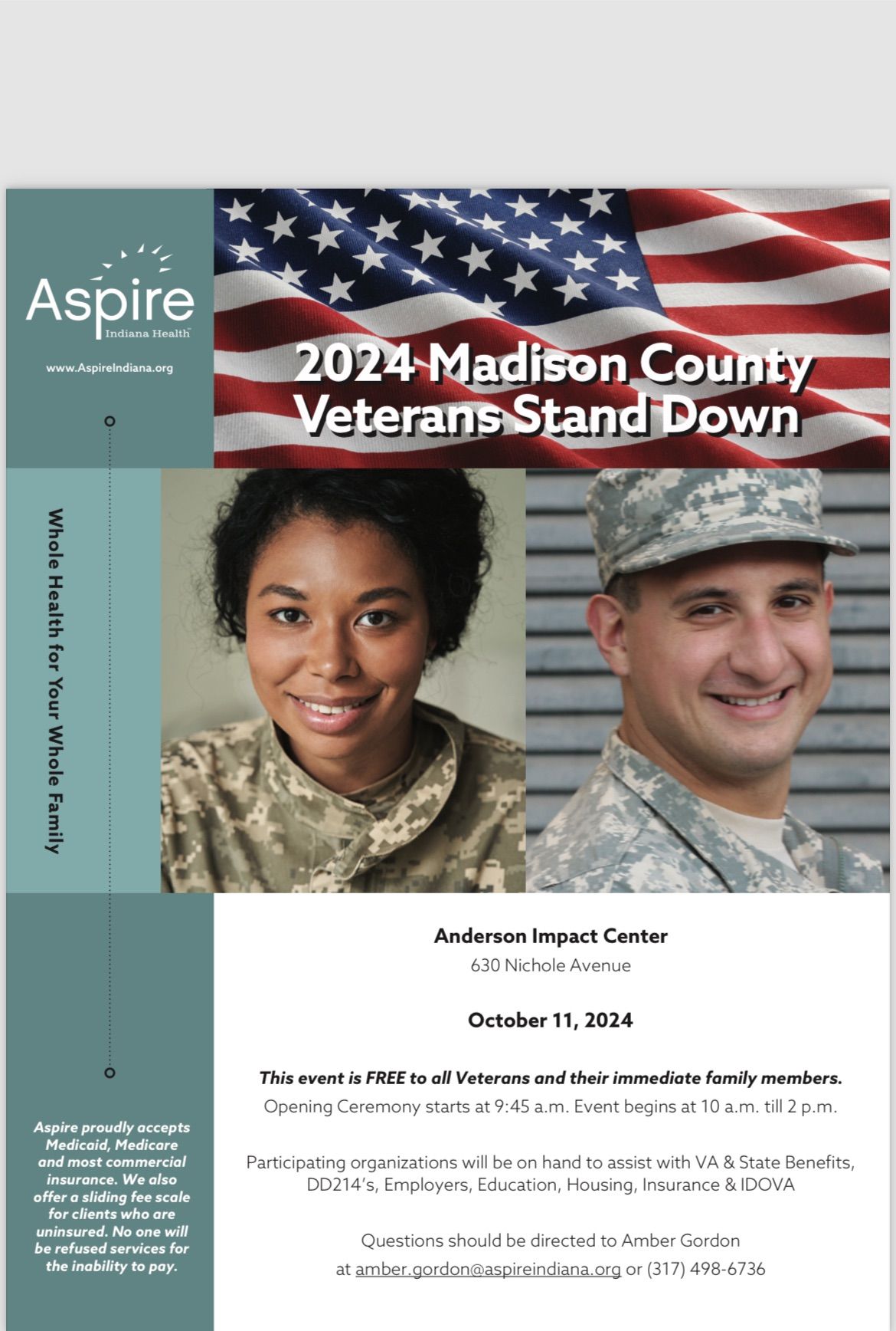 2024 Madison County Veteran Stand Down!