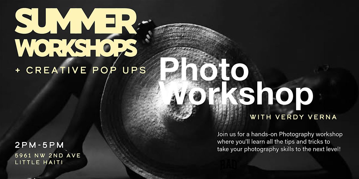 Photogaphy workshop with Verdy