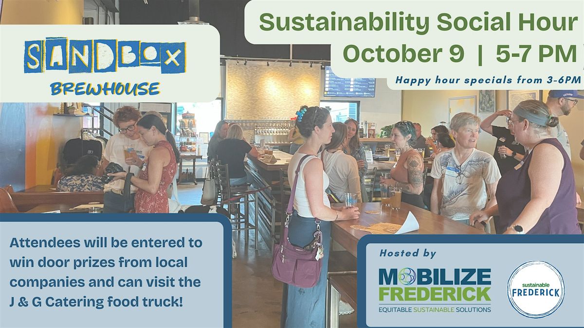 Sustainability Happy Hour - Fall 2025