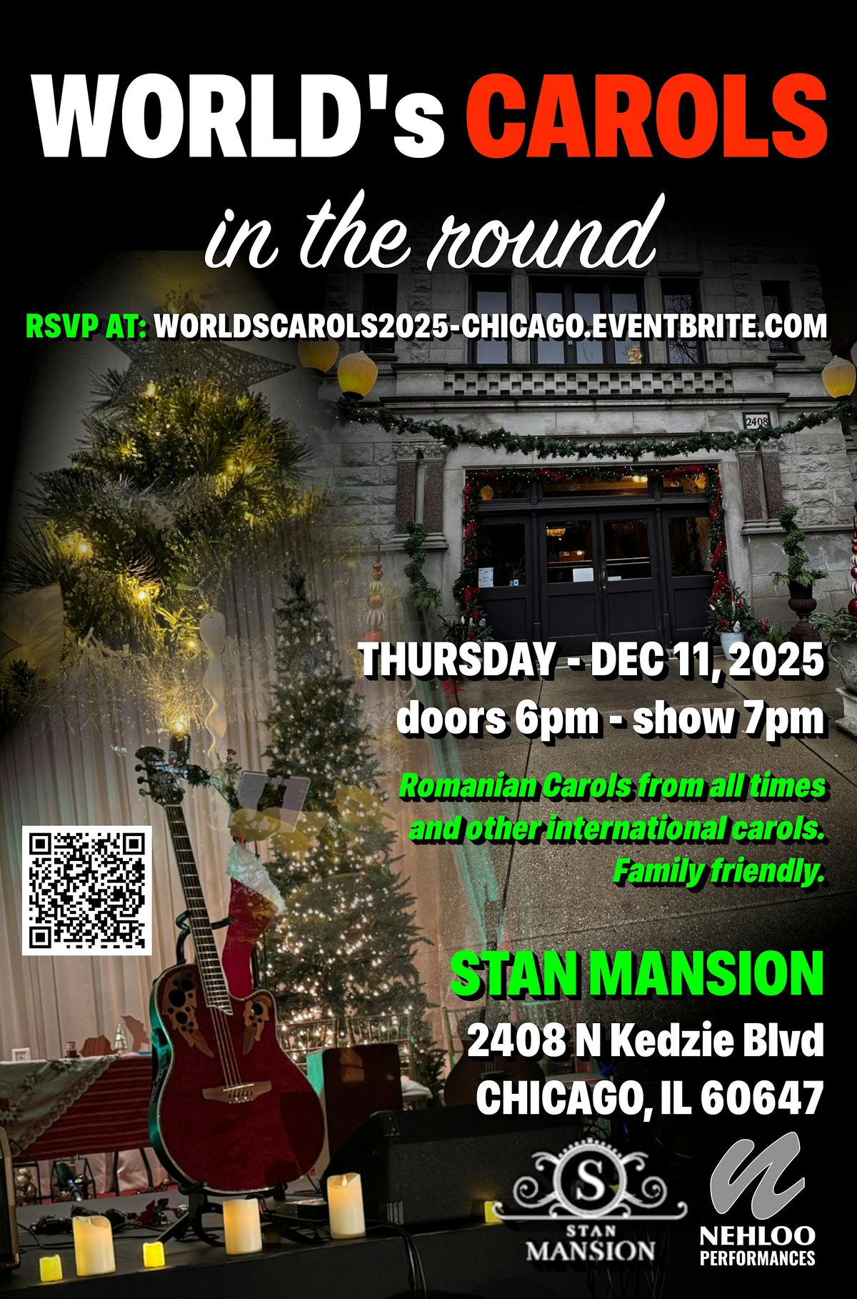 World's Carols - Romanian & International Carols in the round (Chicago)