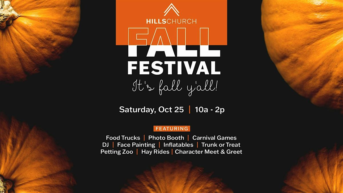 Hills Church 2025 Fall Festival