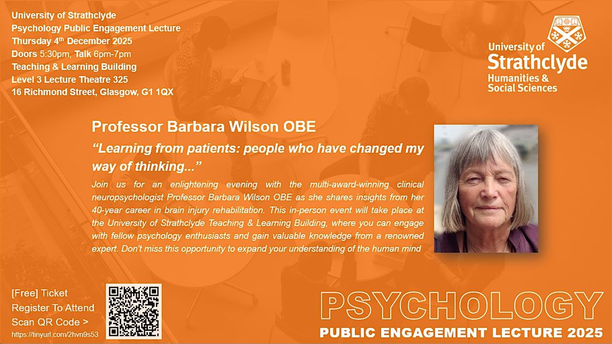 Psychology Public Engagement Lecture 2025