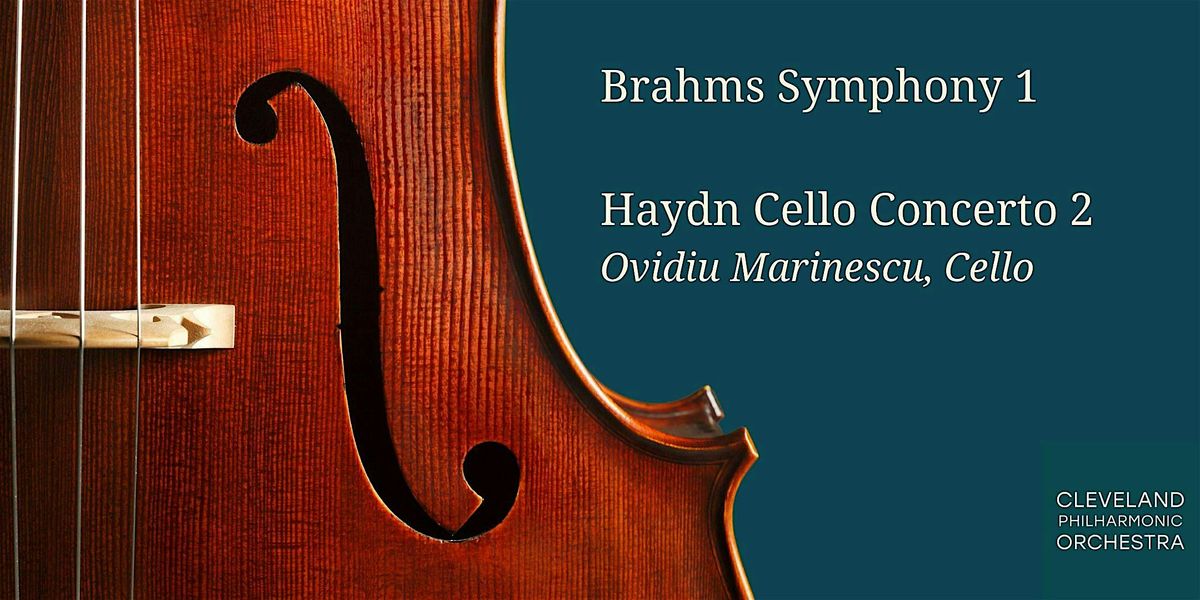 Cleveland Philharmonic: Brahms Symphony 1 and Haydn Cello Concerto 2