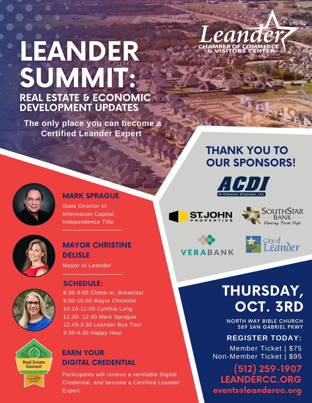 Leander Summit: Real Estate & Economic Development Updates