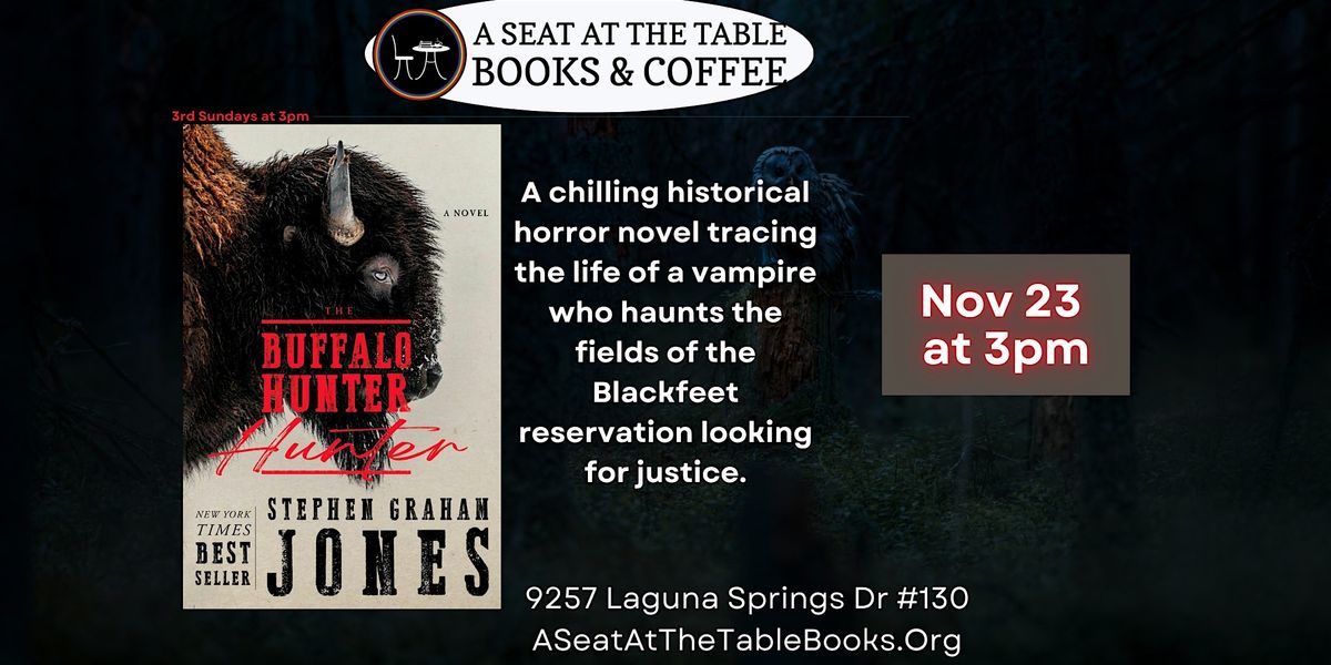 Horror Book Club w\/ Zoid + Arden: The Buffalo Hunter Hunter