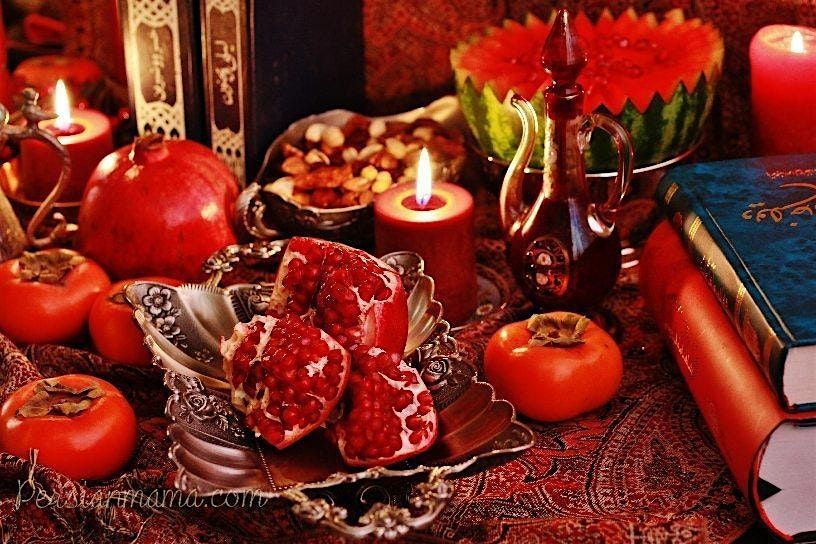 Shabe- e- Yalda, to celebrate the return of light ( winter solstice)