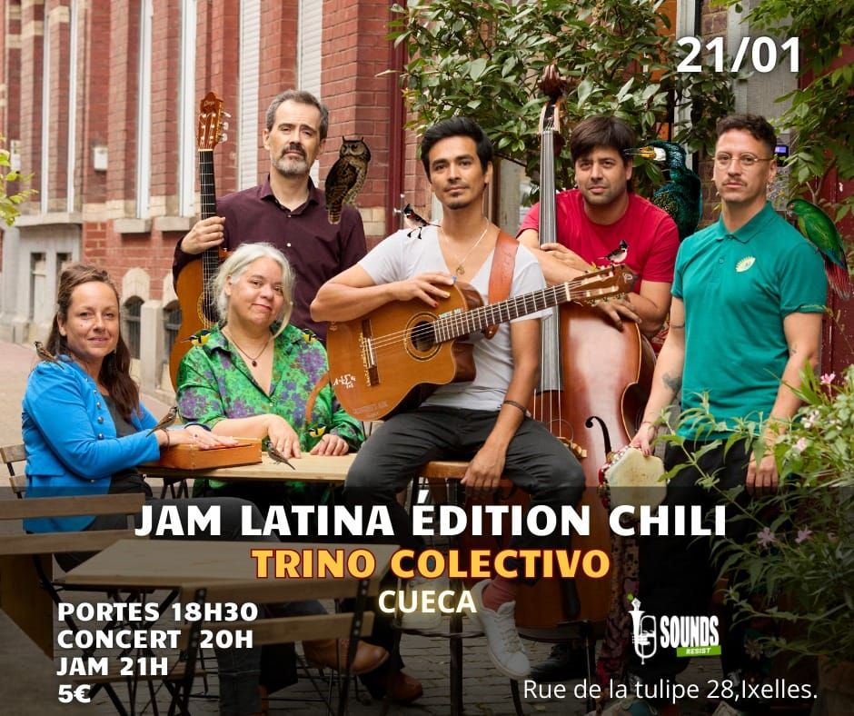 JAM LATINA \u00c9DITION CHILI | TRINO COLECTIVO