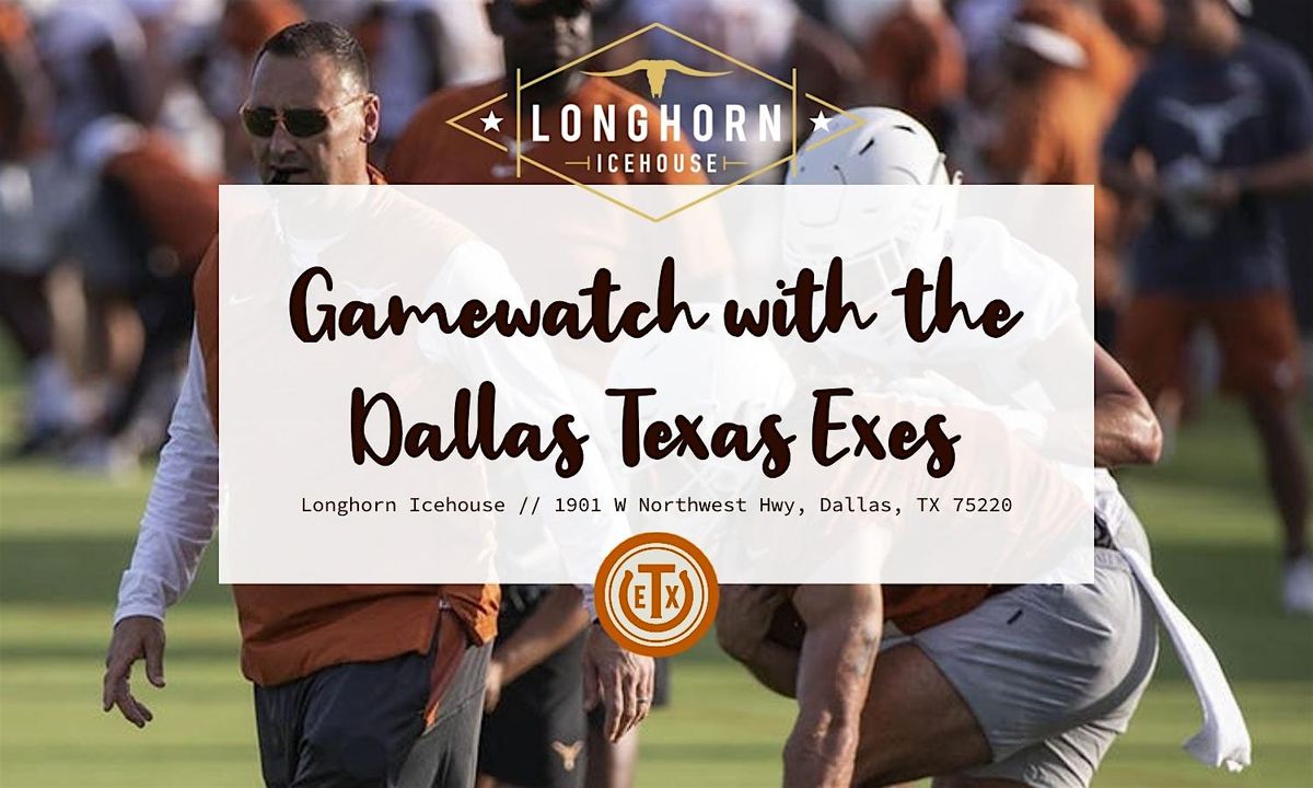 Longhorn Icehouse Gamewatch Texas at Georgia