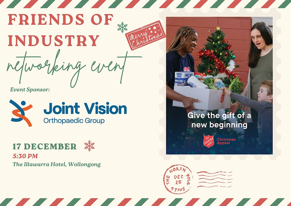 Friends of Industry Christmas Networking Event