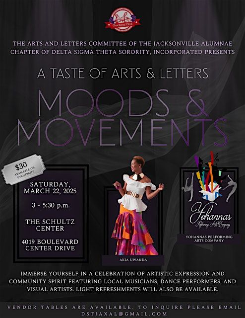 A Taste of Arts & Letters:  Moods and Movement