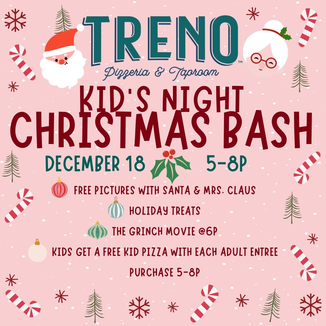 Kid\u2019s Night CHRISTMAS BASH