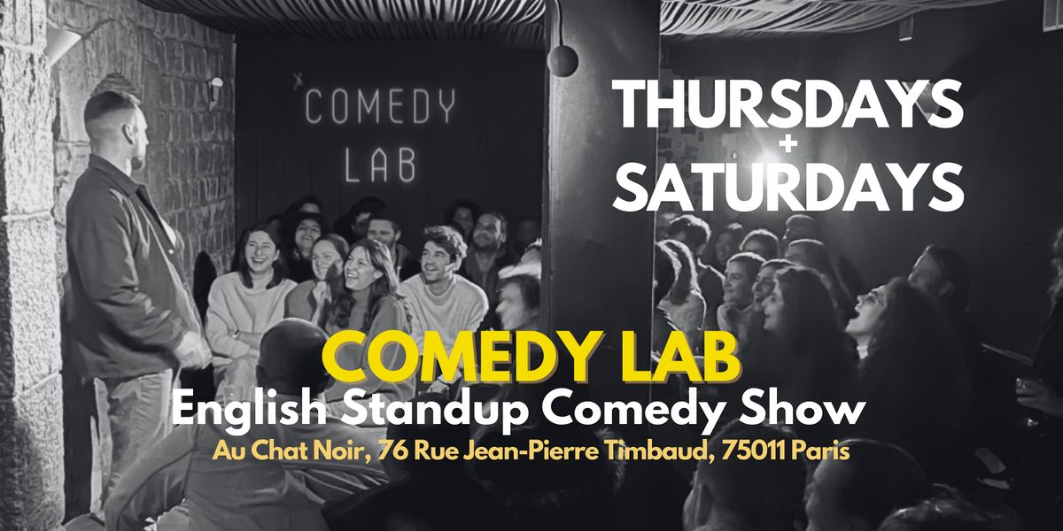 English Stand Up Comedy - Thursday & Saturday - Showcase