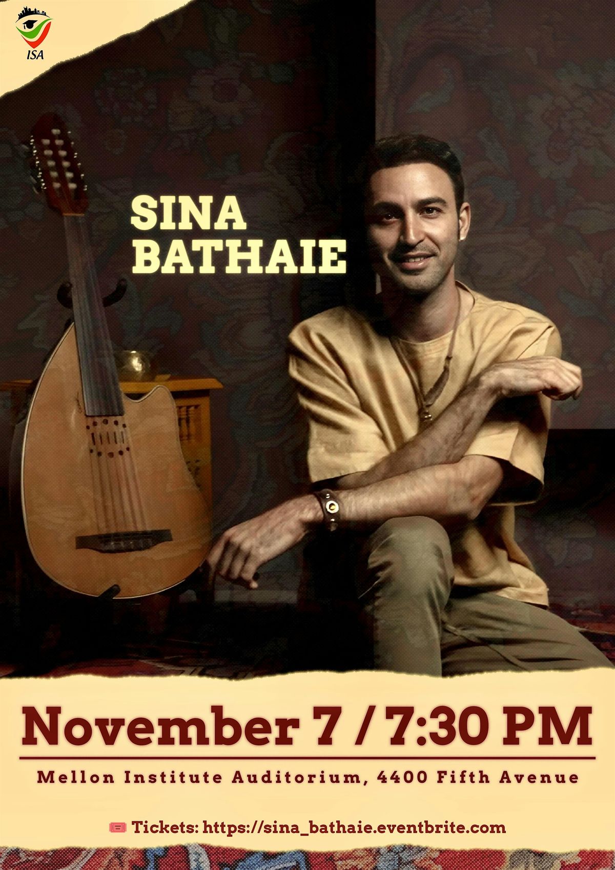 Sina Bathaie Live in Pittsburgh