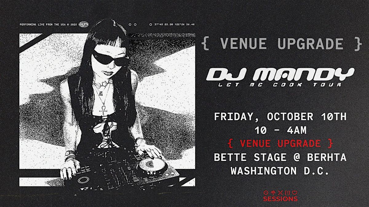 DJ Mandy @ Berhta (Bette stage) (VENUE UPGRADE)